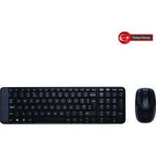 TeknoKapsül Logitech MK220 (920-003163) Kablosuz Türkçe Q Klavye/mouse Set