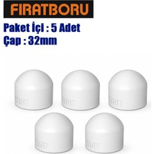 Fırat Kapama Başlığı 32MM, 5 Adet, 7B31000032