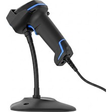Vira Tiwox Vs-50, El Tipi, 2d Karekod, USB Kablolu, Endüstriyel Barkod Okuyucu (Stand Ünitesi ile Birlikte)