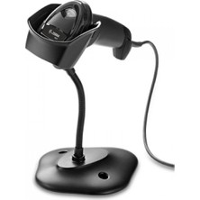 Vira Zebra DS2208 (DS2208-SR7U2100SGW) 2d Kablolu USB Barkod Okuyucu + Stand