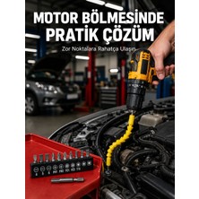 Nemere 12 Parça Vidalama Uç Seti Akrobat Tasarım Dayanıklı Metal Yeni Nesil