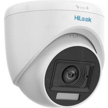 Vira Hılook THC-T129-LPS, 2mpix, 2.8mm Lens, 20MT Gece Görüşü, Color Vu, Dahili Mikrofon, Dome Kamera