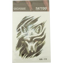 Zero Land Spt-Gld Kurt Tattoo Dövme STICKER-11928188-BEYAZ