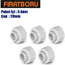 Fırat Soğuk Su Tamir Manşonu 20MM, 5 Adet, 7B44000020