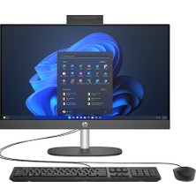 TeknoKapsül Hp D1BC2ET, Proone 240 G10,ULTRA 7 155U, 23,8" Fhd Ekran, 16GB Ddr5 Ram, 512GB Ssd, Paylaşımlı Ekran Kartı, Free Dos All In One Pc, Siyah