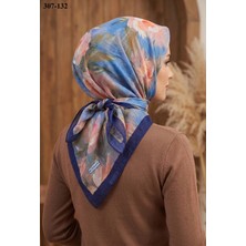 Mismarascarf Desenli Bambu Kraş Pamuk Eşarp 307-132