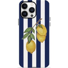 Velvoria iPhone 14 Pro Max Çift Katmanlı Kılıf Mavris