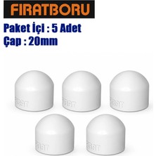 Fırat Kapama Başlığı 20MM, 5 Adet, 7B31000020
