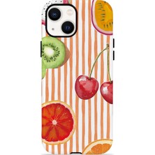 Velvoria iPhone 15 Plus Çift Katmanlı Kılıf Olivera