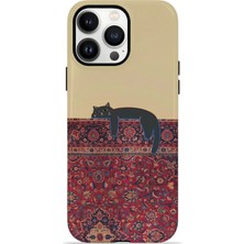 Velvoria iPhone 14 Pro Max Çift Katmanlı Kılıf Lionora