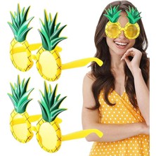 Ozka Concept Tropikal Hawaii Ananas Şekilli Parti Gözlüğü 9.5 x 14 cm