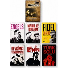 📚 Devrim Tarihi ve Sol Düşünce Kitap Seti 7 Kitap | Che Guevara, Lenin, Engels, Fidel Castro, Türk Solu, Mahir ve Ibrahim