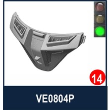 Shark Skwal I3 Çene Havalandırma VE0804-PW05TU-BEYAZ