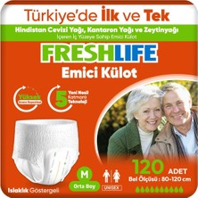 Freshlife Medium Emici Külot 30’lu 4 Paket (120 Adet)