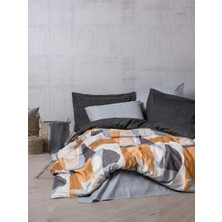 Cotton Box Modern Çift Kişilik Nevresim Takımı Giorno Gri