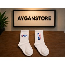 Aygan Store 2 Çift En Yeni Model Kolej Spor Tenis Çorap Kombi 2 Adet