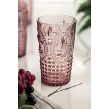 Bezos Akrilik Mürdüm Tekli Uzun Bardak & Su Meşrubat Bardağı 750 ml ( Büyük Boy & Cam Değildir )