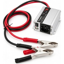 İlk El Grup 12V Dc Akü Inverteri 500W 220V Ac Priz USB Port Fanlı Taşınabilir Elektrik Çevirici