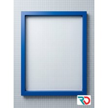 Real Desen Profesyonel Demir Profil Serigrafi Baskı Kalıbı - Hazır Gerili Elek Çerçevesi (30X40 / 40X50 / 40X60 / 50X70 Cm)