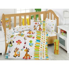Cotton Box Oyun Bahçesi Turkuaz Bebek Nevresim Takımı
