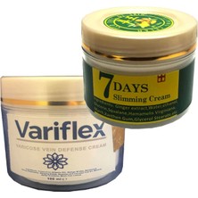 Ozka Concept 7days Variflex 100 ml Bacaklardaki Yoğun Varislerinize + 7days Slimingcream Fazla Yağlarınızı