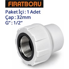 Fırat Iç Dişli Rakor, 32MM, 1/2'', 7B962032127