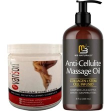 Ozka Concept Süper Varison 200 ml Kremi + Anti-Cellulite Massage Oil 240 ml Masaj Yağı
