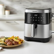 Happy Trend Homend Airfryday Inox 2512H Xxxl Dokunmatik Ekran 10 Programlı Airfryer