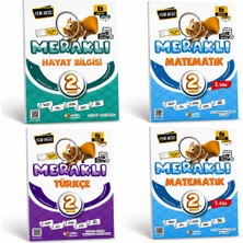 Meraklı Zihinler 2. Sınıf Dev Set | Türkçe + Hayat Bilgisi + Matematik 1. Kitap + Matematik 2. Kitap | Yeni Nesil Soru Bankası | Video Çözümlü | Akıllı Tahta Uyumlu | 4 Kitap Set