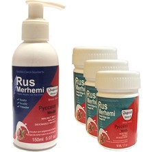 Ozka Concept Hintohu Tüy Dökücü Azaltıcı Rus Merhemi 150 ml 1 Adet + Bölge Merhemi 50 ml 3 Adet