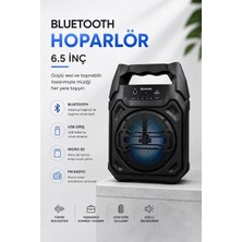 Mikrofonlu Bluetooth Ses Sistemli Usb, Micro Sd, Fm ve Uzun Pil Ömrü