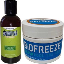Ozka Concept Biofreeze Çörek Otu Yağı 150 ml + Biofreeze Cool The Paincream 150 ml Masaj Seti