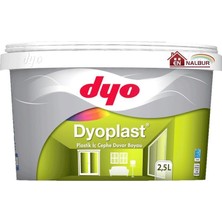 Ozka Concept Dyoplast Plastik Iç Cephe Boyası 2,5 Litre Siyah