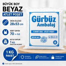 İsopack Beyaz Atlet Büyük Boy Grbz
