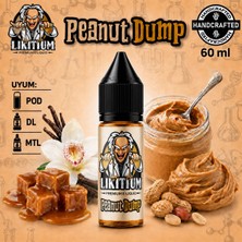 Likitium Peanut Dump 60ML/3MG Likit Aroma – Fıstık Ezmesi, Karamel ve Vanilya