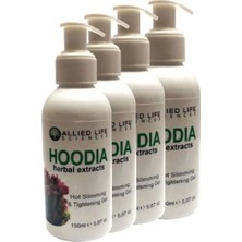 Ozka Concept Allied Life Sciences Hoodia Herbal Extracts Slimming & Tightening Gel 150 ml x 4 Adet