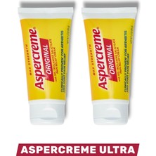 Ozka Concept Aspercreme Ultra Vücut Ağrılarında Etkili Bitkisel Içerikli Masaj Kremi 50 ml x 2 Adet