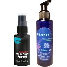 Ozka Concept Playboy Hintohu Erkeklere Özel Sprey 50 ml Peak Power For Men Sprey + Playboy 125 ml Lubricant Gel