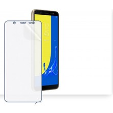 Schitec Samsung Galaxy J8 (2018) Uyumlu Ön Yüzey Nano Şeffaf Hidrojel Ekran Koruyucu