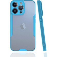 sbodurhome Apple Iphone 13 Pro Kılıf Platin Silikon - Mavi