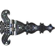 Nemere Antik Bakır 100 Adet Tek Kuyruk Menteşe Büyük 103X68 mm - Dekoratif Sac Çeliği Kutu,  Küçük Kapı, Mutfak, Dolap Menteşesi