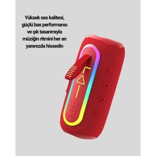 Eseno Select Yüksek Ses Kaliteli Kablosuz Hoparlör LED Işıklı Yeni Nesil