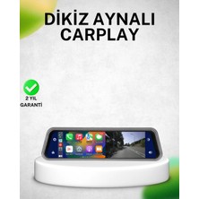 Meks 10 Inç Tam Dokunmatik Dikiz Aynası Kamera Ön Arka Full Hd