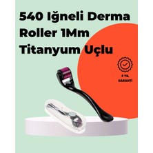 Meks Titanyum Iğneli Derma Roller – Evde Cilt Bakımı Için Uygun