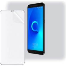 Schitec Alcatel 3L(2020) Uyumlu Ön Yüzey Nano Şeffaf Hidrojel Ekran Koruyucu