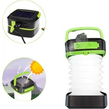 Nurton Kamp Lambası Katlanabilir Lamba Solar Şarjlı LED Lamba El Fenerli Yeni Nesil