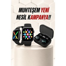 Valor Kaliteli Akıllı Saat ve Kaliteli Bluetooth Kulaklık Anc Özelliği Uzun Pil Ömrü