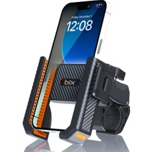 Valor Gidon Bağlantılı Bisiklet Motosiklet Için Esnek Abs 4-7.8″ Inç Telefon Tutucu 360° Dönebilen Tasarı