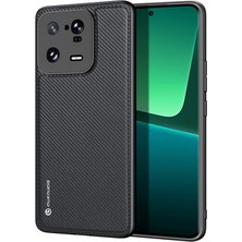 Nurton Dux Ducis Xiaomi 13 Pro Fino Serisi Premium Dokuma Silikon KILIF-(5775)