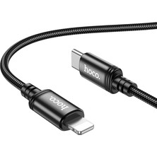 Nurton Hoco X89 Pd 20W Type-C To iPhone Lightning Hızlı Şarj ve Data KABLOSU-(5775)